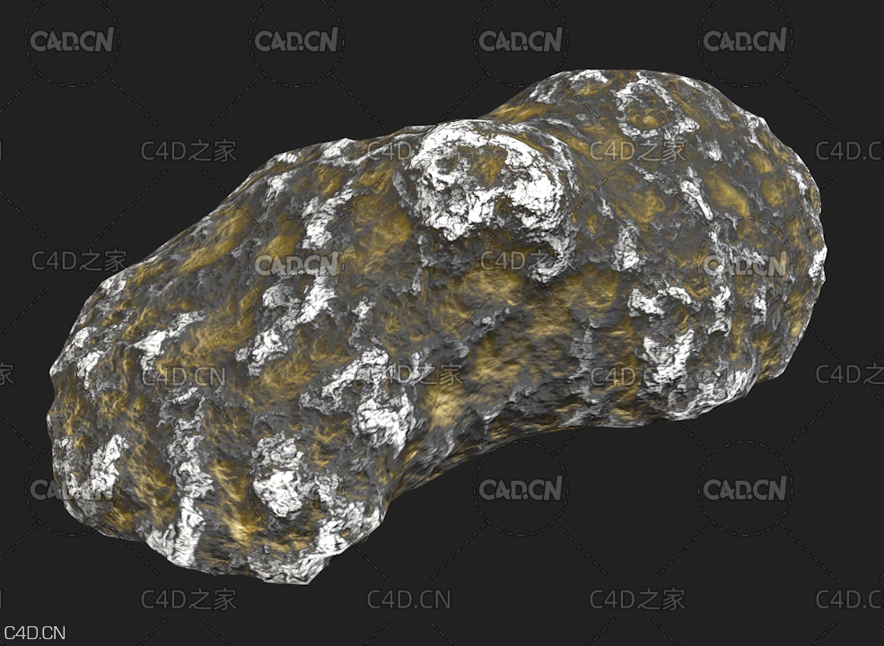 宇宙小行星模型 asteroid