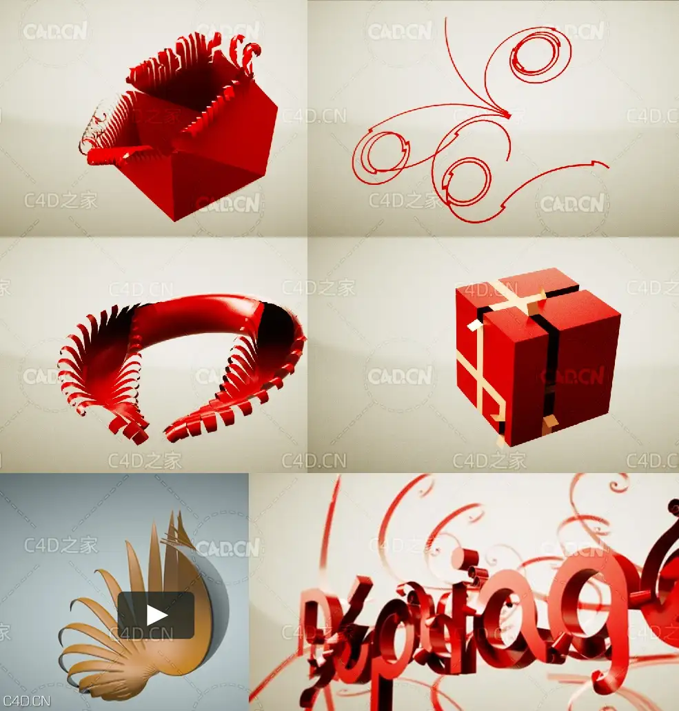 C4D卷纸展开折叠中文汉化版插件C4D Plugin - CodeVonc Depliage Unfolder v1.3.2 R23