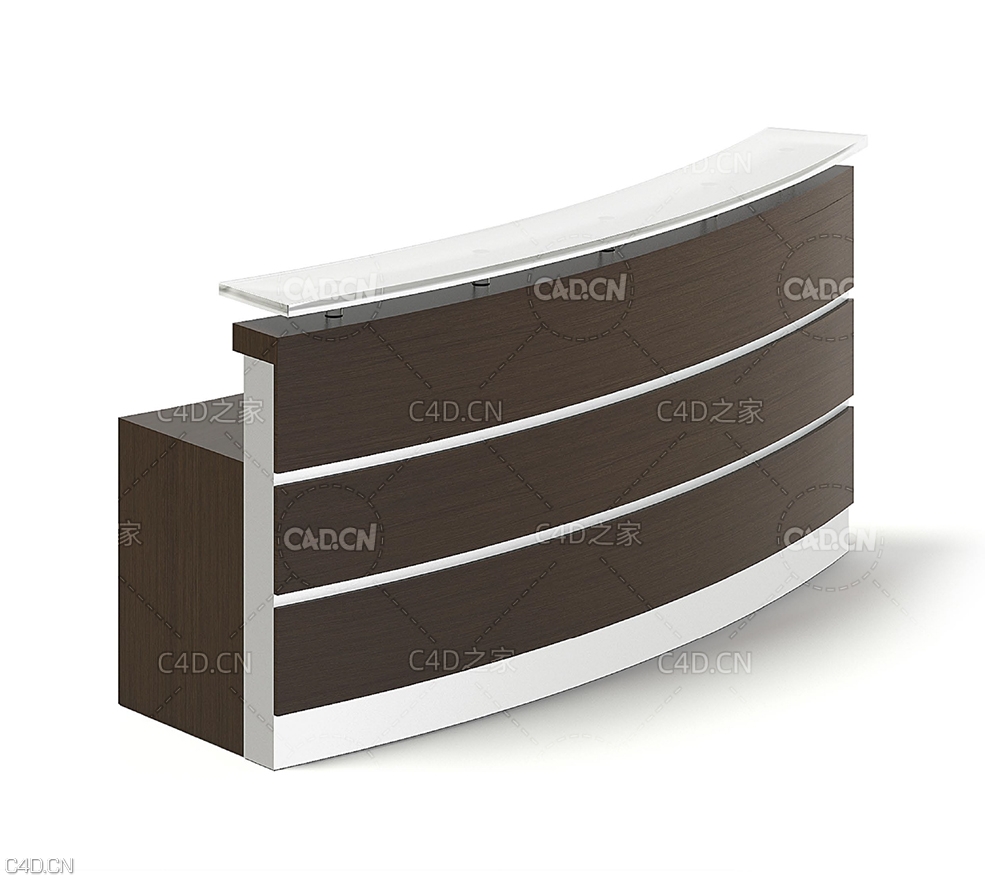 大厅圆形接待台3D模型 Rounded Reception Desk 3D Model - C4D之家 - cgaxis_models_volume_102-2.jpg