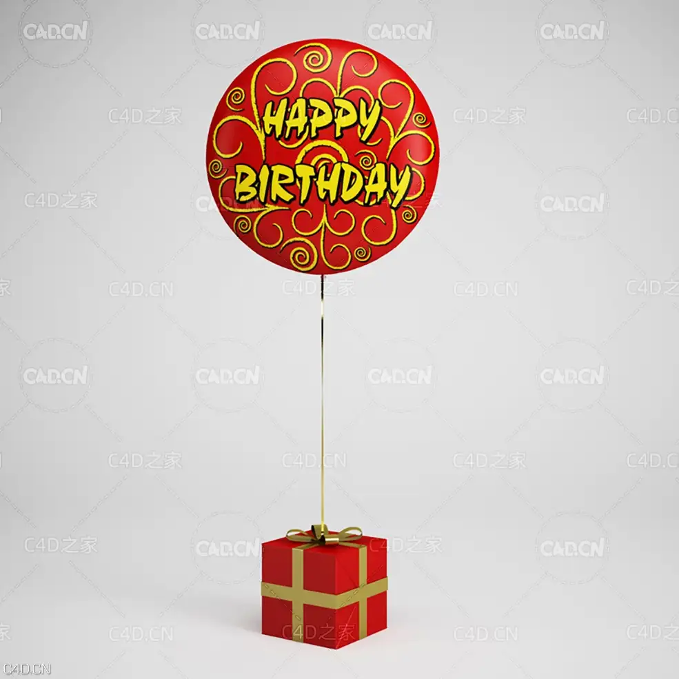 生日派对气球礼盒C4D模型 gift box - C4D之家 - cgaxis_models_13_08.jpg