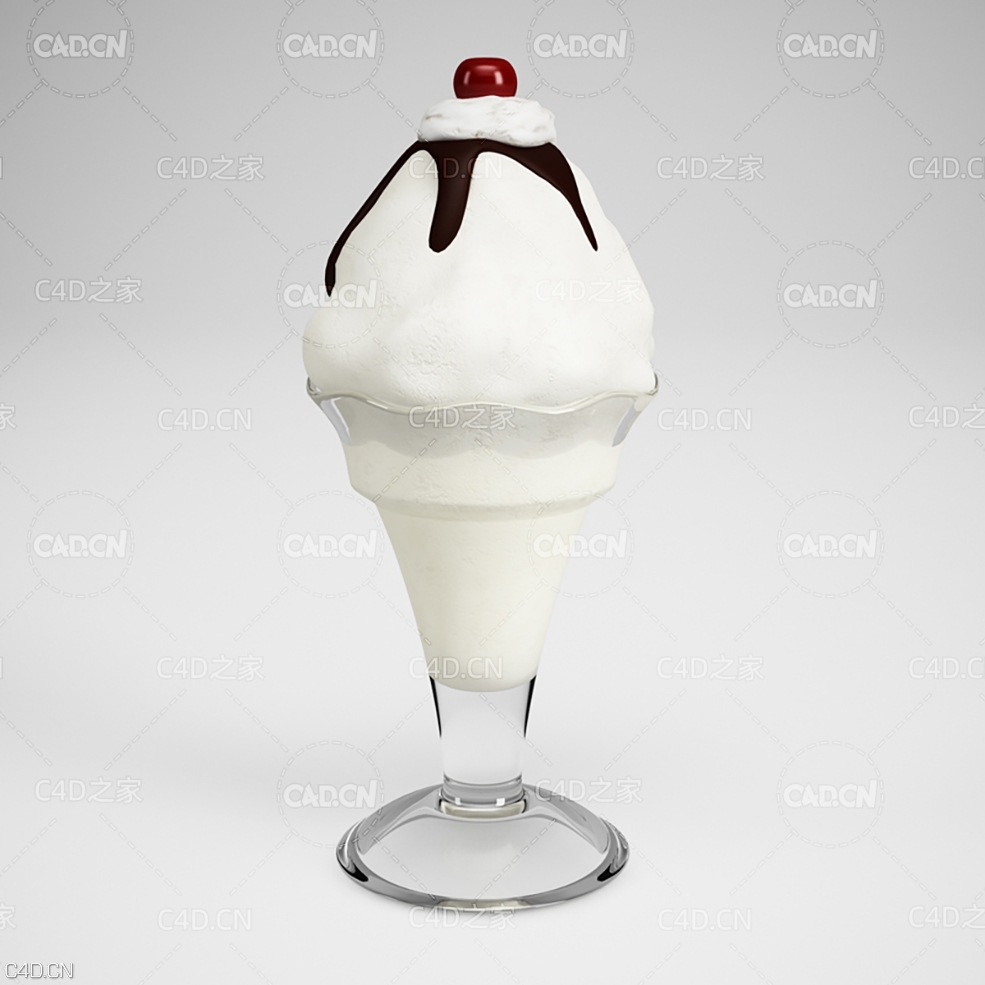 奶油冰激凌 牛奶冰淇淋C4D模型 ice cream - C4D之家 - cgaxis_models_13_16.jpg