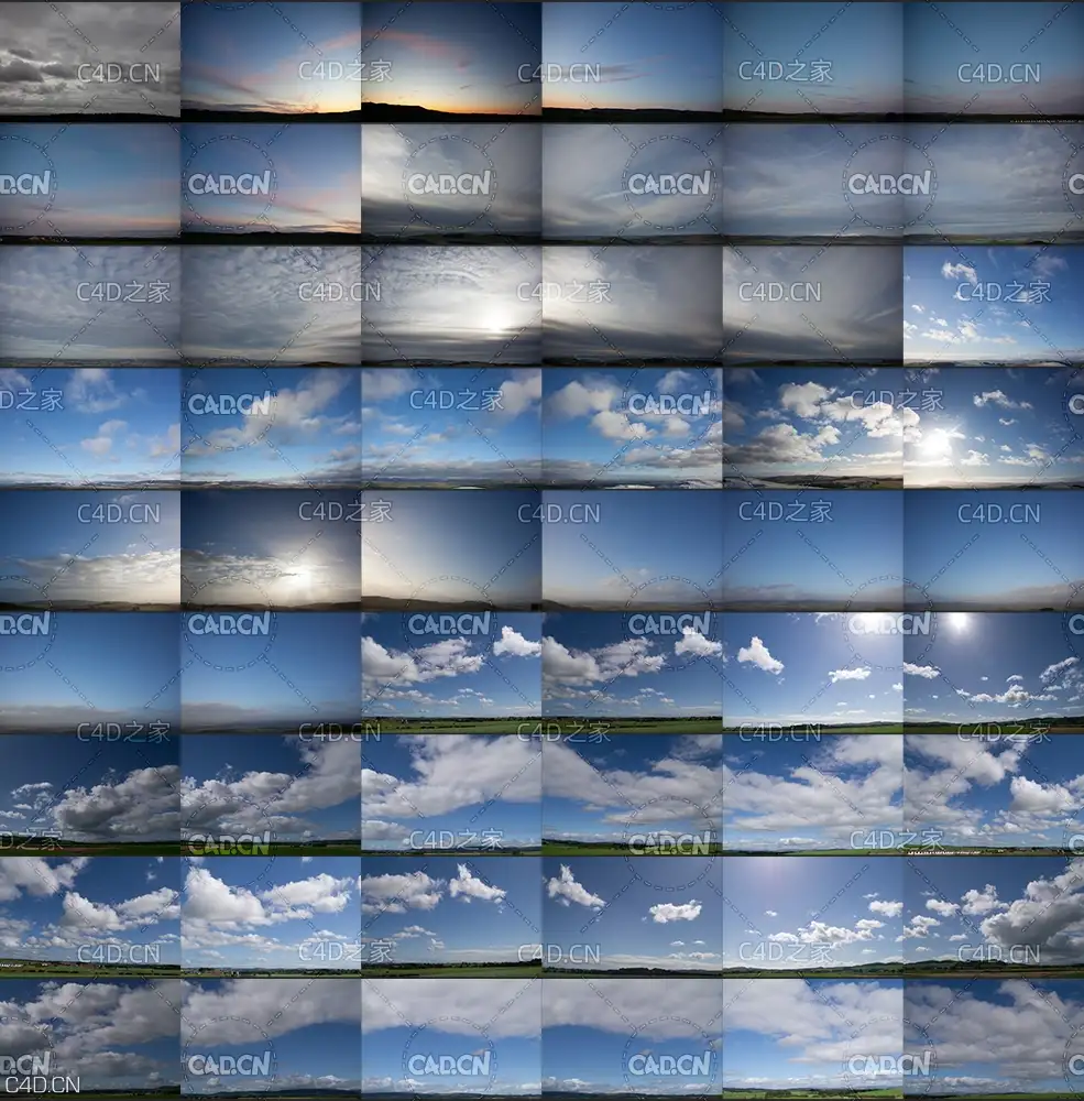 20组HDRI天空高动态素材 PG Skies v5 – 20 HDRI - C4D之家 - 未命名-2.jpg