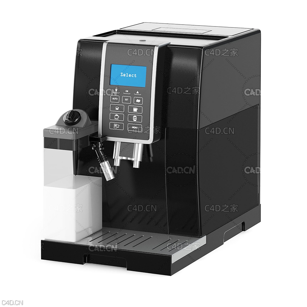 商用全自动现磨咖啡机 全自动咖啡机 Coffee Machine 3D Model