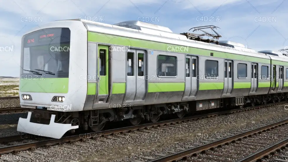 火车地铁C4D模型 metro 3d model - C4D之家 - AM223_007.jpg