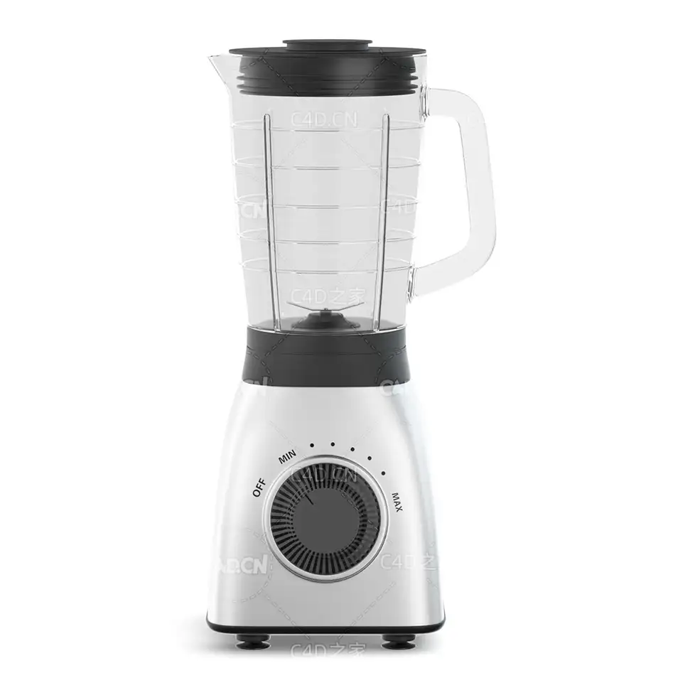 破壁机榨汁机搅拌机机果汁机研磨机C4D模型 Juicer - C4D之家 - 55.jpg