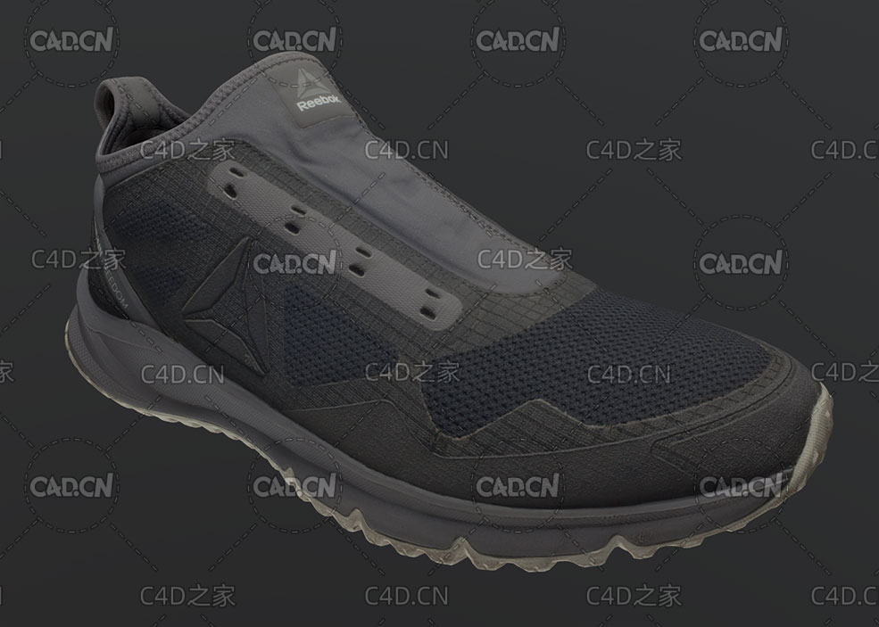 美国的健身品牌锐步REEBOK运动鞋C4D模型 sports shoes