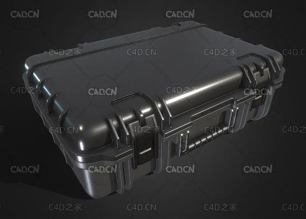黑色科幻手提箱C4D模型 suitcase - C4D之家 - 76.jpg