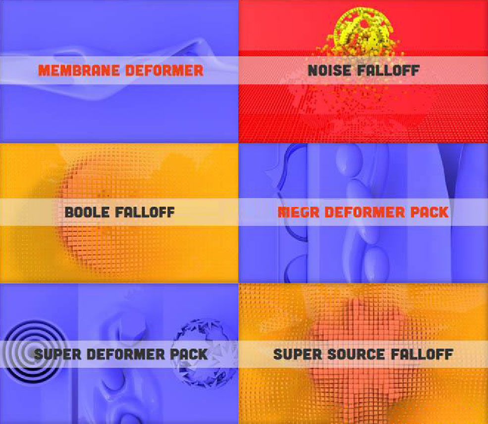 6个C4D运动图形MG动画插件合集 CuriousAnimal Complete Plugins For Cinema4D - C4D之家 - na9328_1.jpg