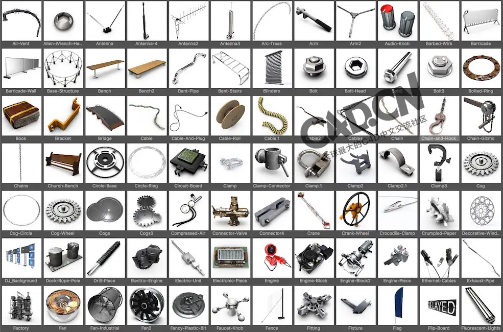 249科幻机械工具包模型合集 Designers Pack - C4D之家 - 223408ph0h9e9p8k9dp98p.jpg