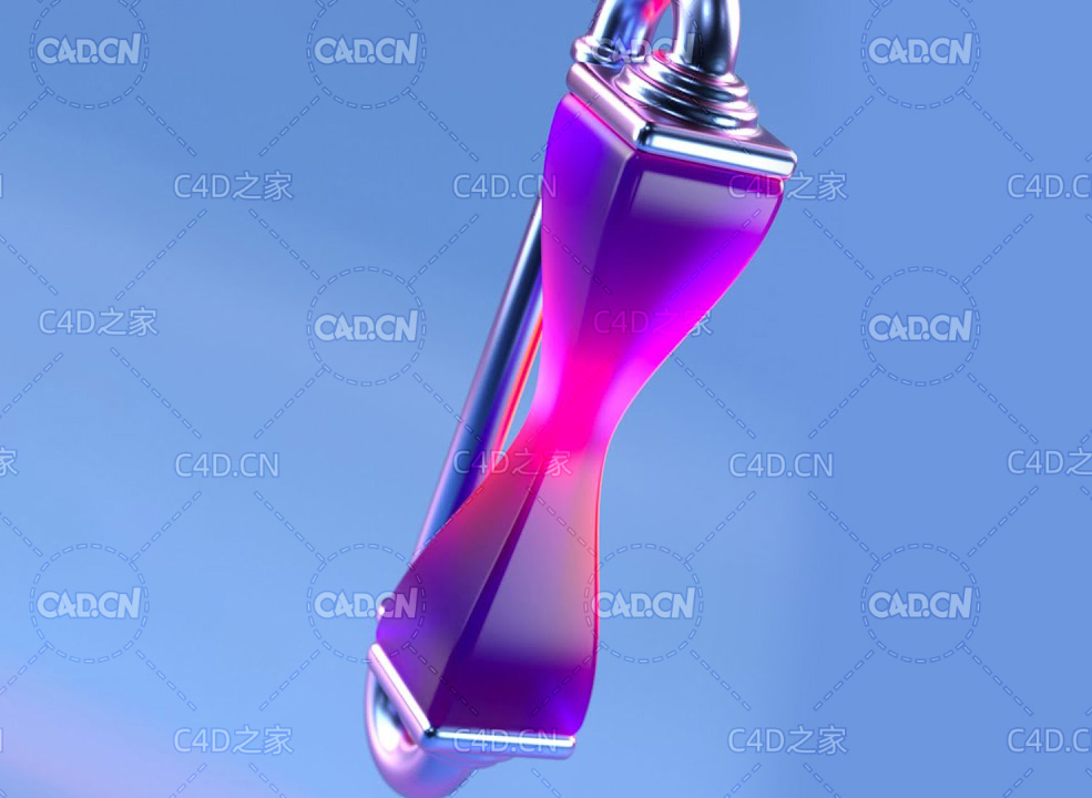 C4D弹力壁球和拉伸字母动画教程