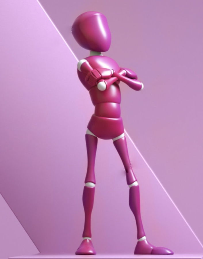 骨4DCG人物模型 - C4D之家 - szz.png