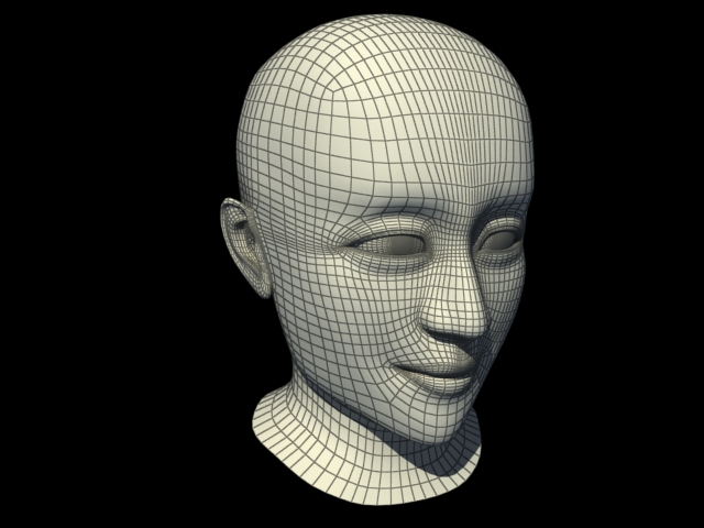 男人头 青年 3D模型 - C4D之家 - 04.jpg