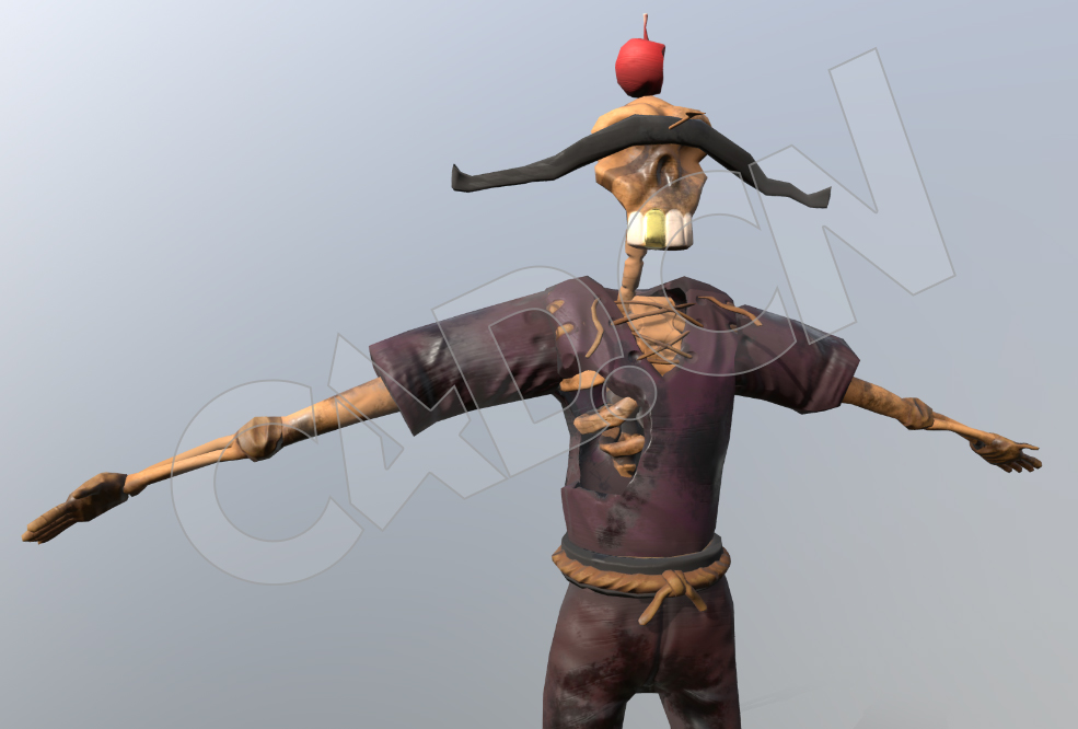 骷髅假人箭靶子C4D模型 - C4D之家 - 60.jpg
