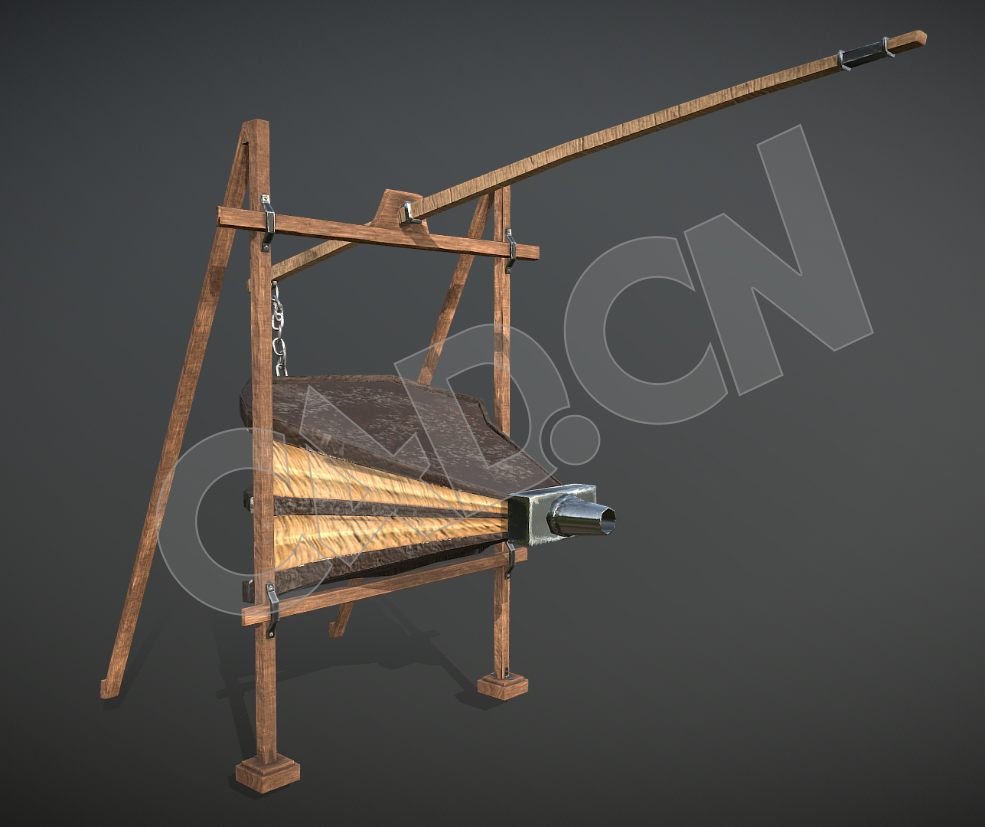 古代手动木架吹风机农具C4D模型 - C4D之家 - 62.jpg