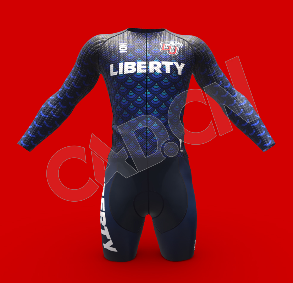 职业赛car手蓝色服装专业运动衣C4D模型 - C4D之家 - 78.jpg