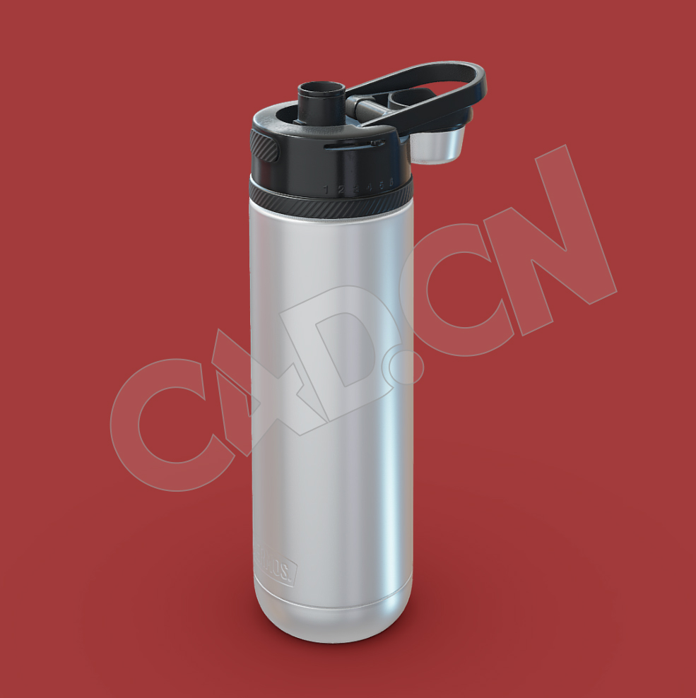 金属运动型保温杯水杯C4D模型 Thermos cup - C4D之家 - 79.jpg