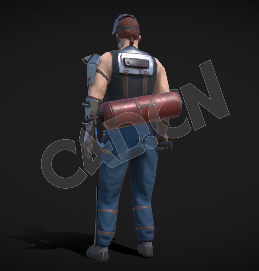 国外电焊工人C4D模型 - C4D之家 - 82-2.jpg