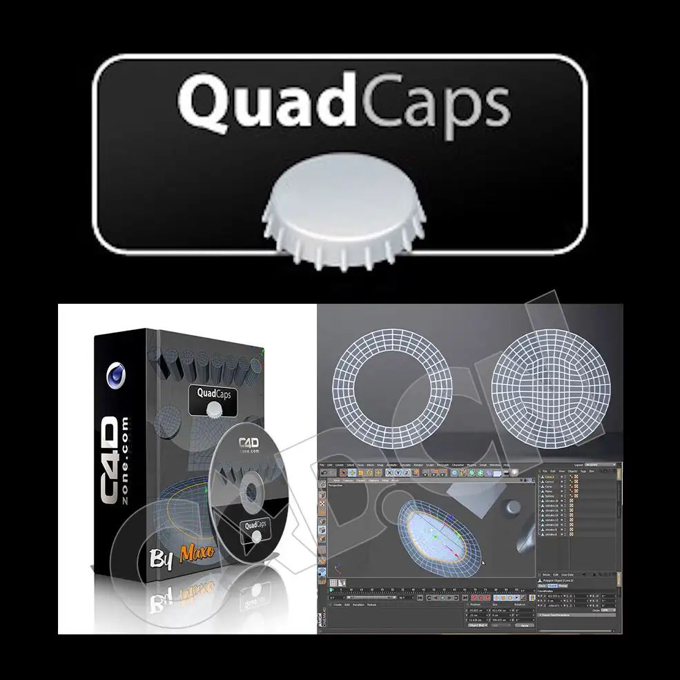 C4D多变形封闭孔洞插件 C4DZone QuadCaps 1.0 For Cinema 4D R23 Win解锁版 - C4D之家 - 未标题-1.jpg
