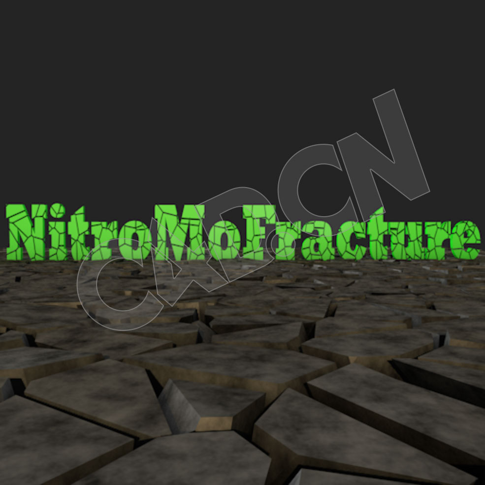 C4D动力学破碎插件 Nitro4D NitroMoFracture v1.06