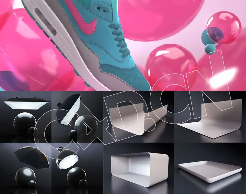 C4D Redshift渲染器摄影棚舞台灯光HDRI电商产品渲染场景预设 - C4D之家 - REDSHIFT-LIGHT-SUITE_Install-3.jpg