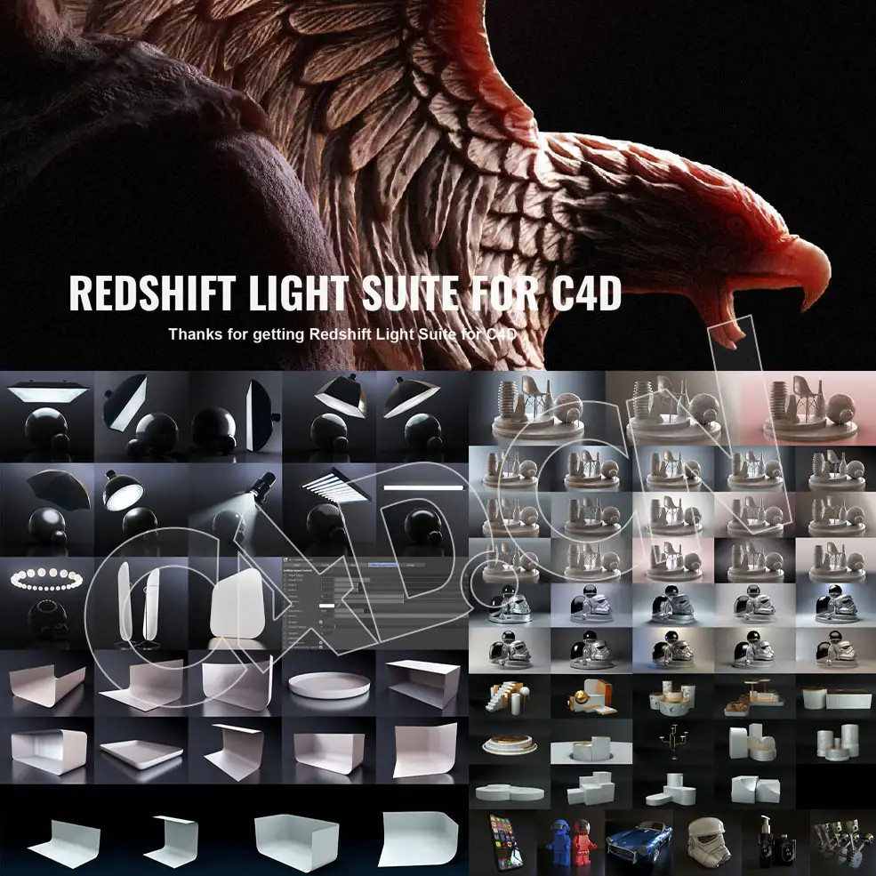 C4D Redshift渲染器摄影棚舞台灯光HDRI电商产品渲染场景预设 - C4D之家 - 未标题-1.jpg