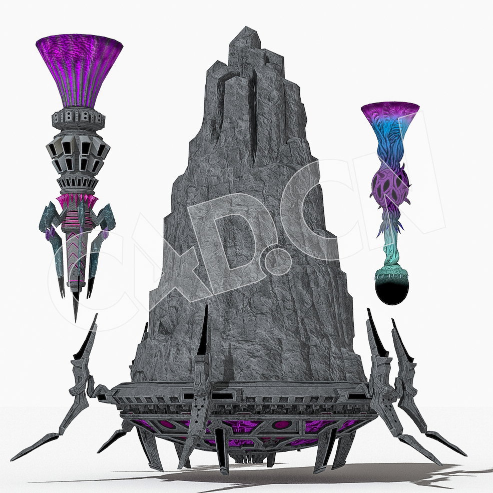 科幻山体方舟C4D绑定动画模型Mother - C4D之家 - 41.jpg
