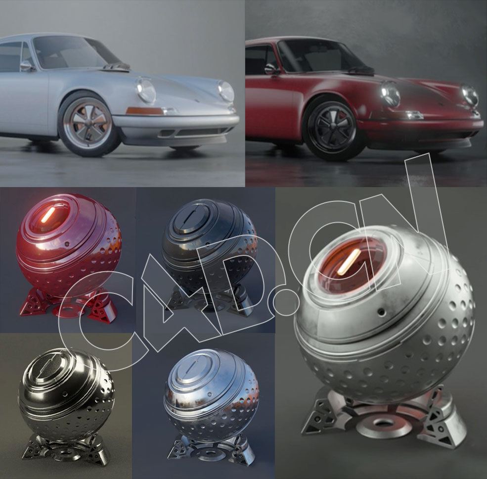 C4D OC汽车材质场景渲染案例教程 Automotive Visualization with cinema4d and octane - C4D之家 - 未标题-1.jpg