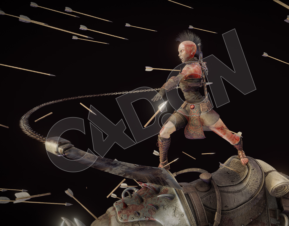 铠甲犀牛战士科幻动物魔兽C4D模型 - C4D之家 - 45-3.jpg