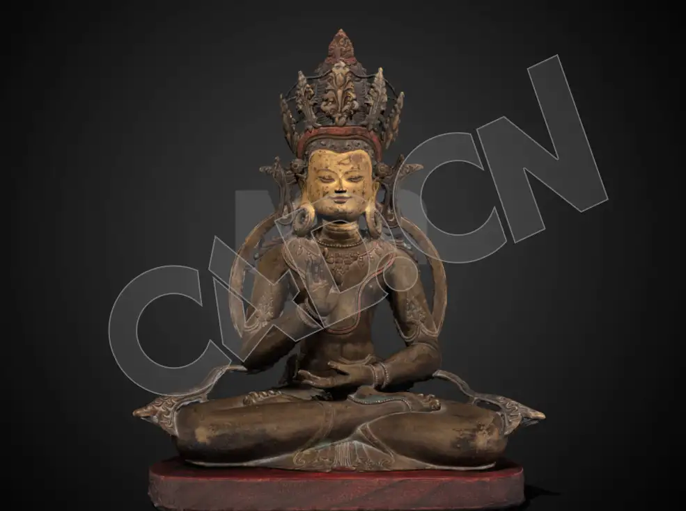 古老的菩萨坐像雕塑C4D模型 - C4D之家 - 48-2.jpg