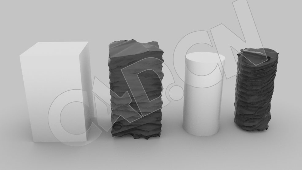 C4D物体变形工程 Cooling Rack C4D File