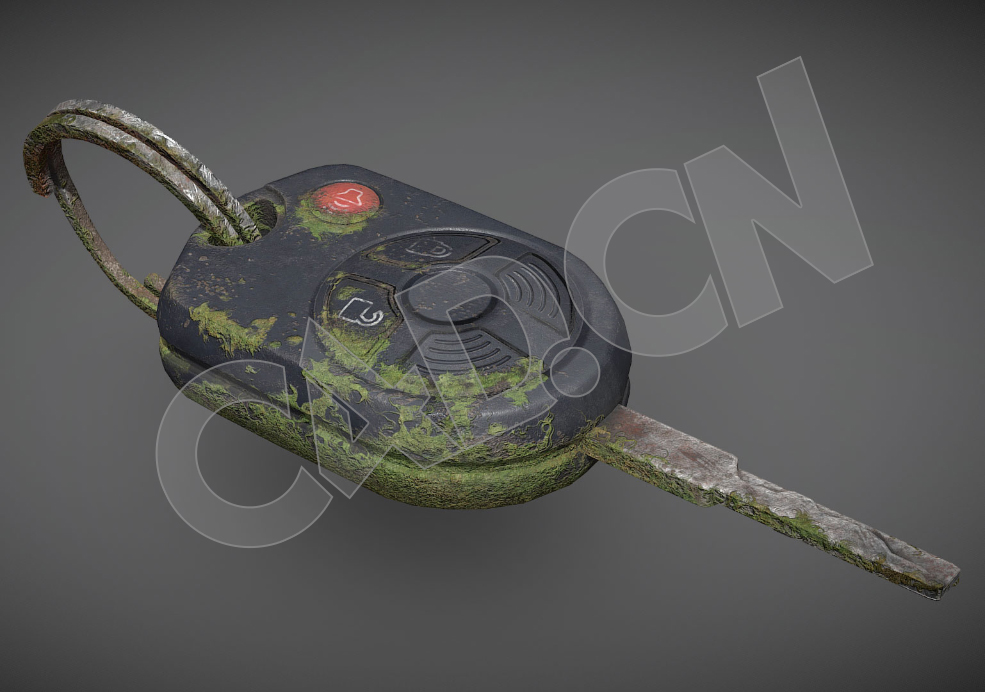 破旧汽车钥匙C4D模型 - C4D之家 - 36.jpg