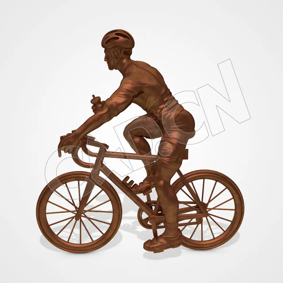 专业男性自行运动员雕塑骑自行车塑像C4D模型 - C4D之家 - 77-2.jpg