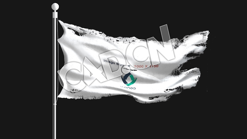 C4D破损的旗子动画模型 flag - C4D之家 - 05.jpg