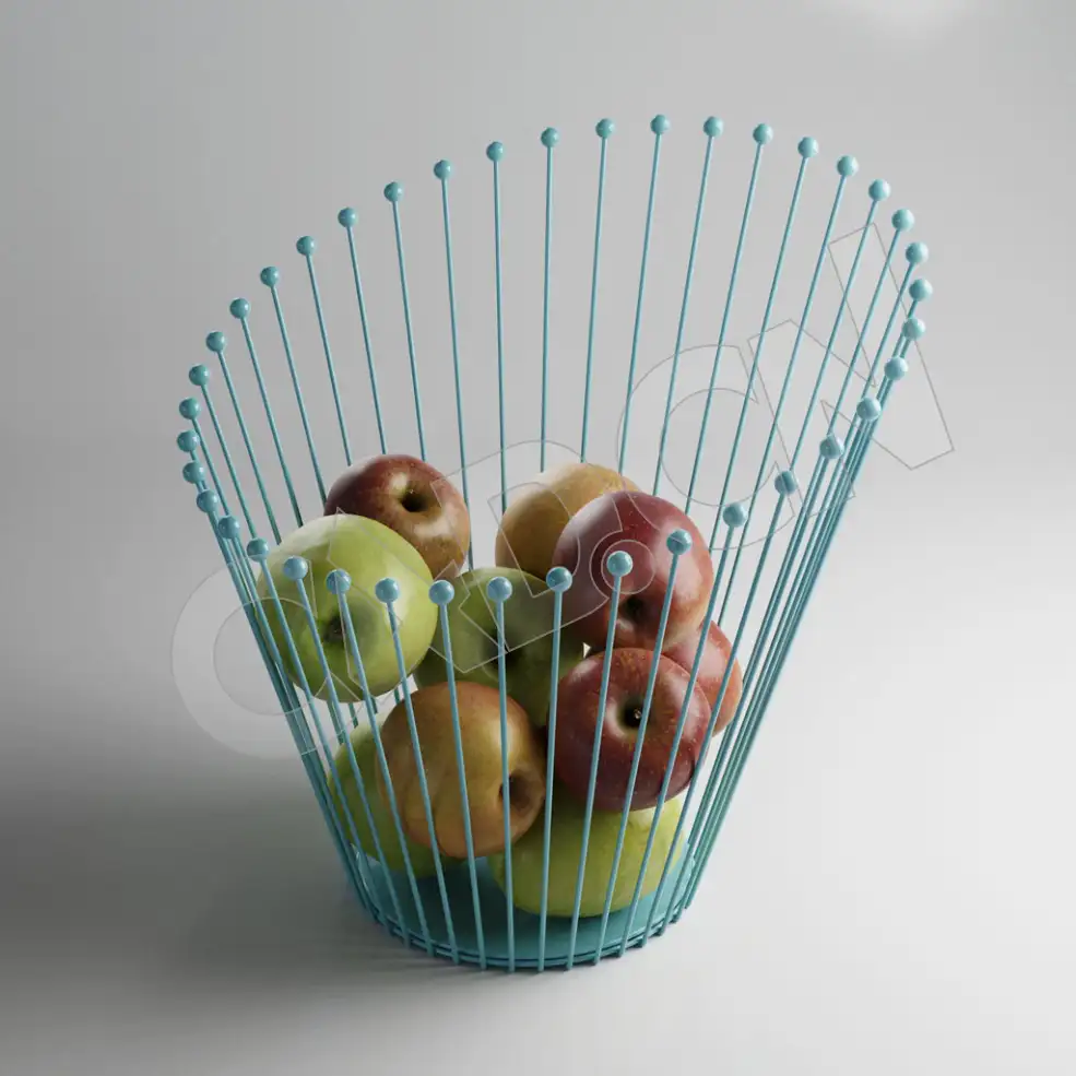 C4D艺术水果筐的苹果模型 Apples - C4D之家 - 36.jpg