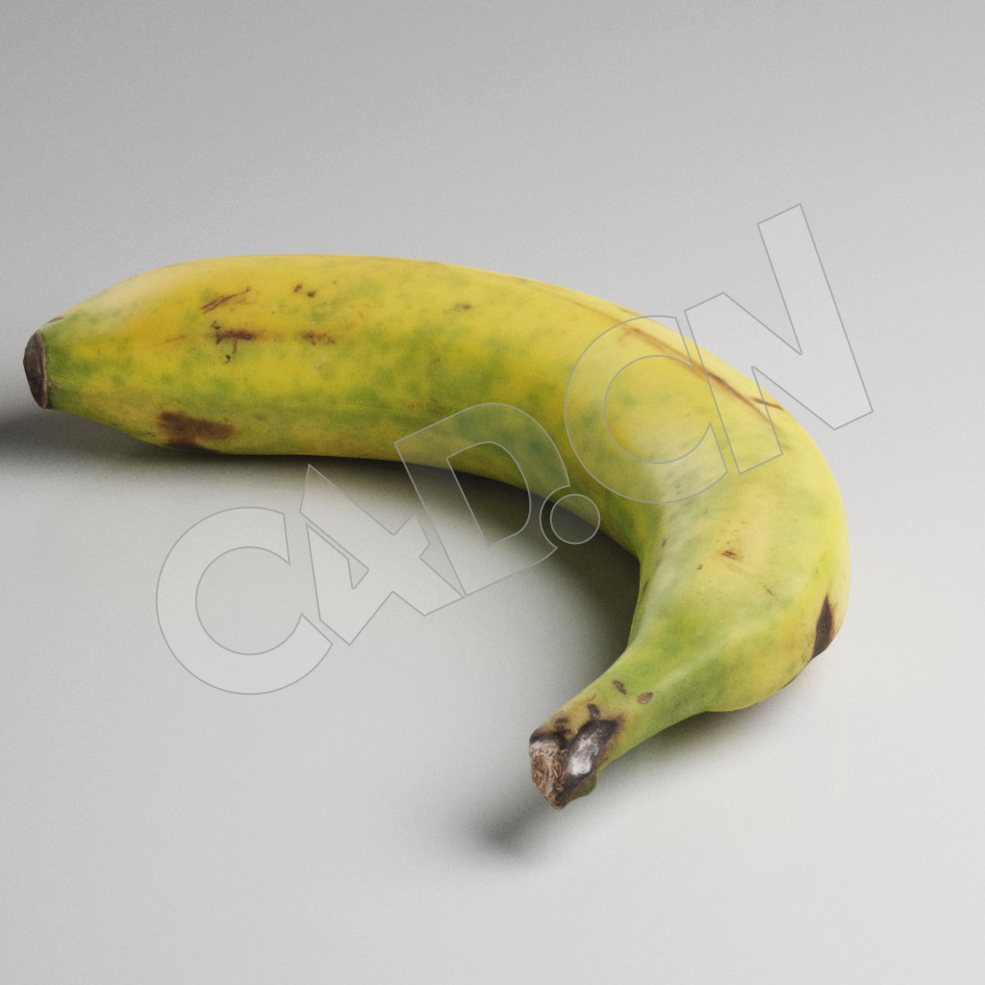 C4D水果香蕉模型 Banana - C4D之家 - 65.jpg