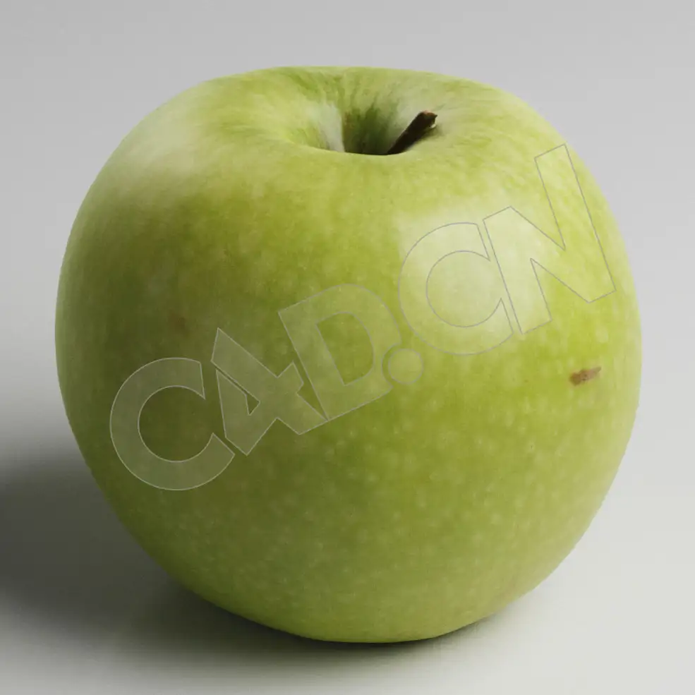 C4D青苹果水果模型 GrannySmith - C4D之家 - 67.jpg