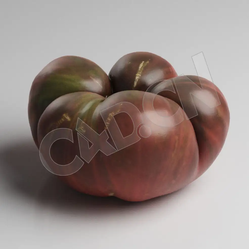 C4D蔬菜西红柿番茄模型 Tomatoe