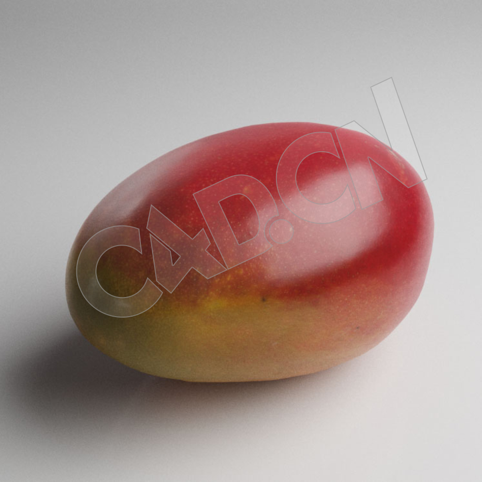 C4D热带水果芒果模型 Mango - C4D之家 - 111.jpg