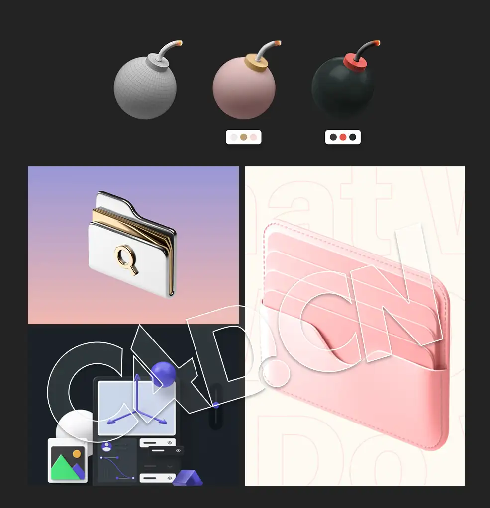 30个阿诺德Arnold卡通三维立体图标模型3D图标模型素材 C4D Arnold 3d icons - C4D之家 - 未标题-3.jpg