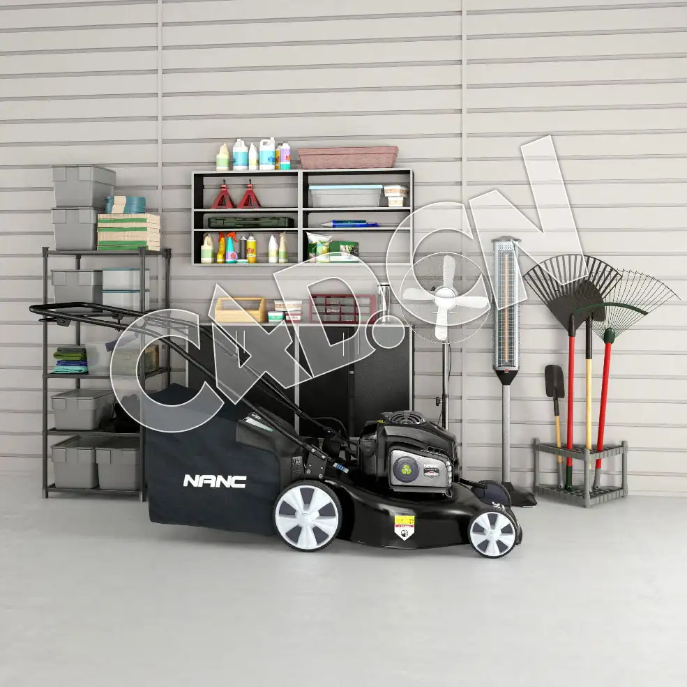 C4D花园农场农具工具模型 - C4D之家 - 03.jpg