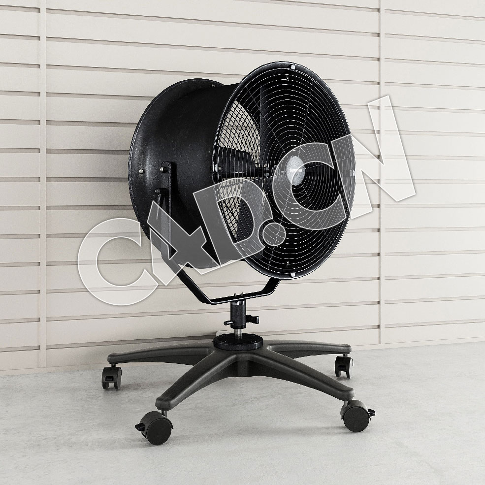 C4D旋转风机 涡轮风机模型 turbo wind machine - C4D之家 - 34.jpg