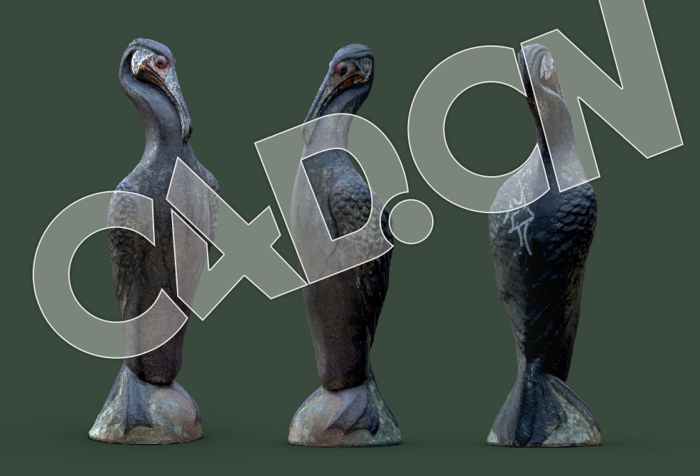 C4D鱼鹰鸬鹚雕像模型 - C4D之家 - 06.jpg