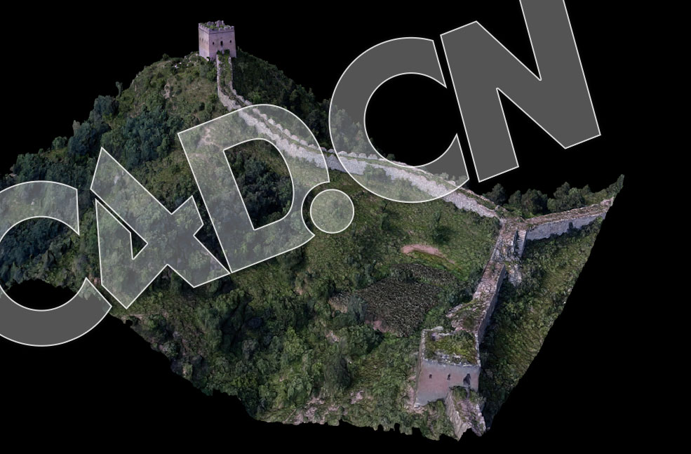 C4D中国长城3D扫描模型 - C4D之家 - 16.jpg
