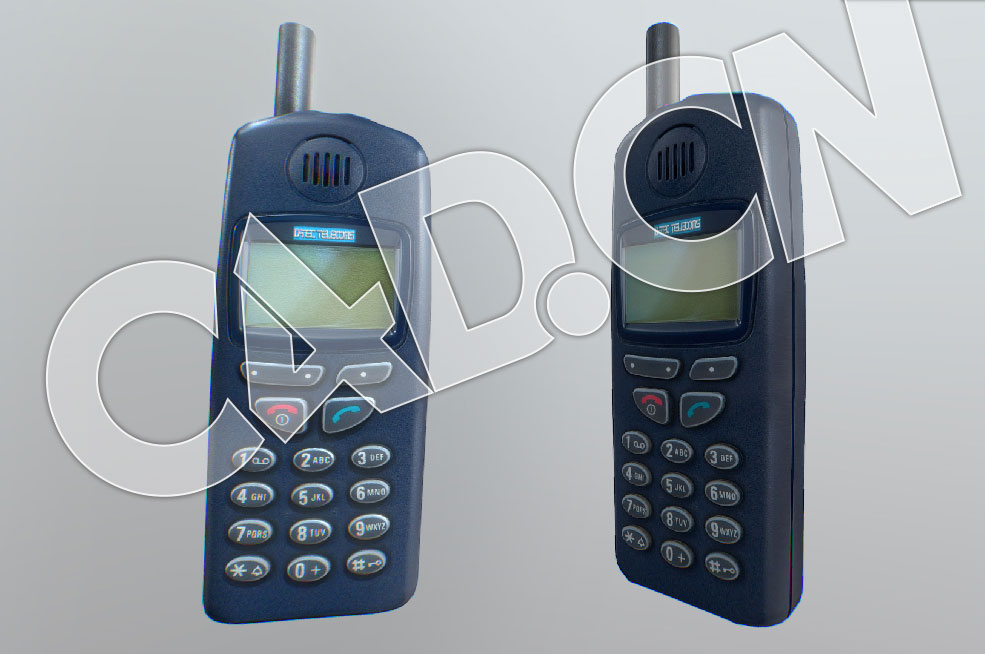 C4D旧手机小灵通模型 - C4D之家 - 51.jpg