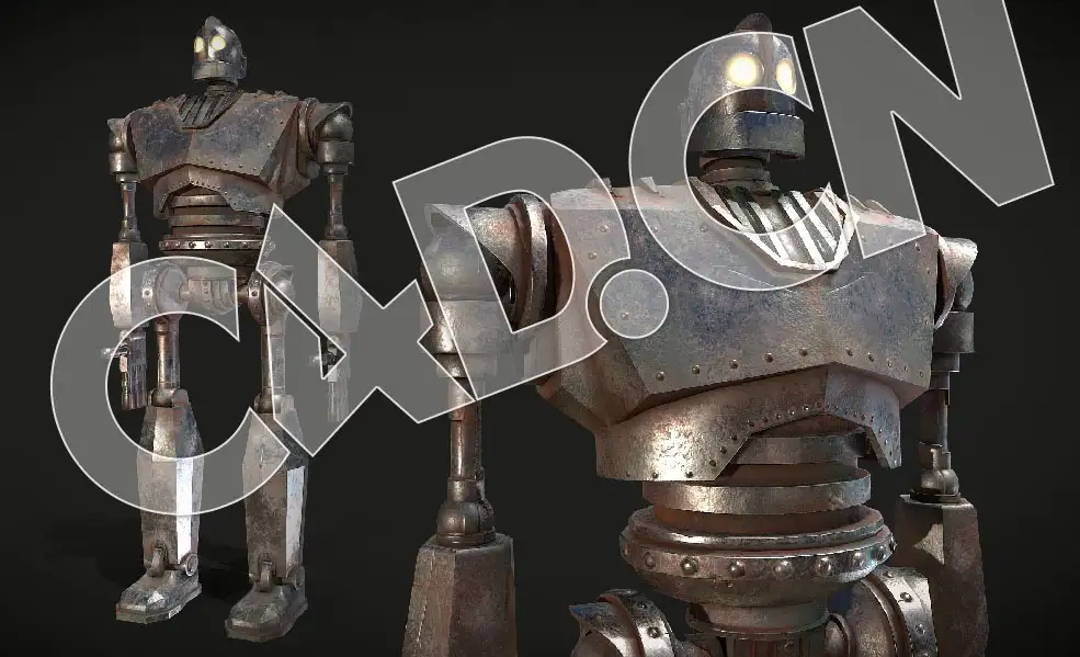 C4D钢铁机器人机甲战士模型 - C4D之家 - 70.jpg