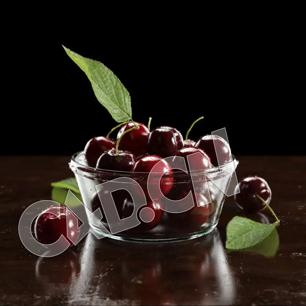 C4D水果樱桃车厘子模型 Cherry