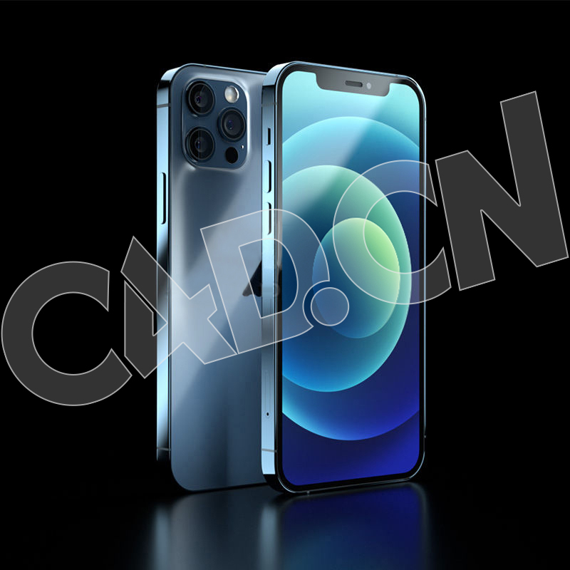 C4D苹果手机octane渲染模型 iPhone 12 pro - C4D之家 - 12Pro.jpg