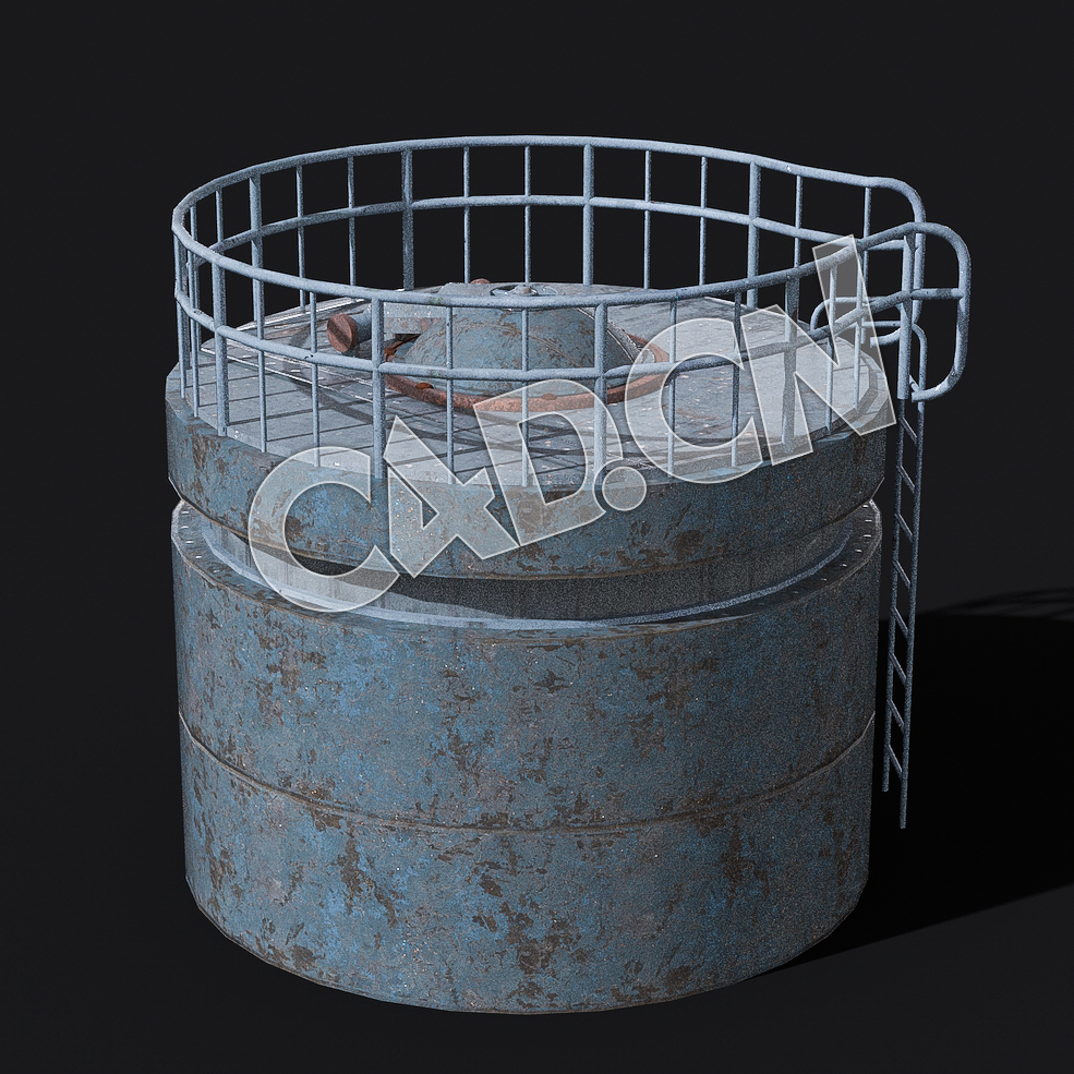 C4D圆形金属存储池蒸汽朋克模型 KB3D_HEM_Tank_c_grp - C4D之家 - 04.jpg