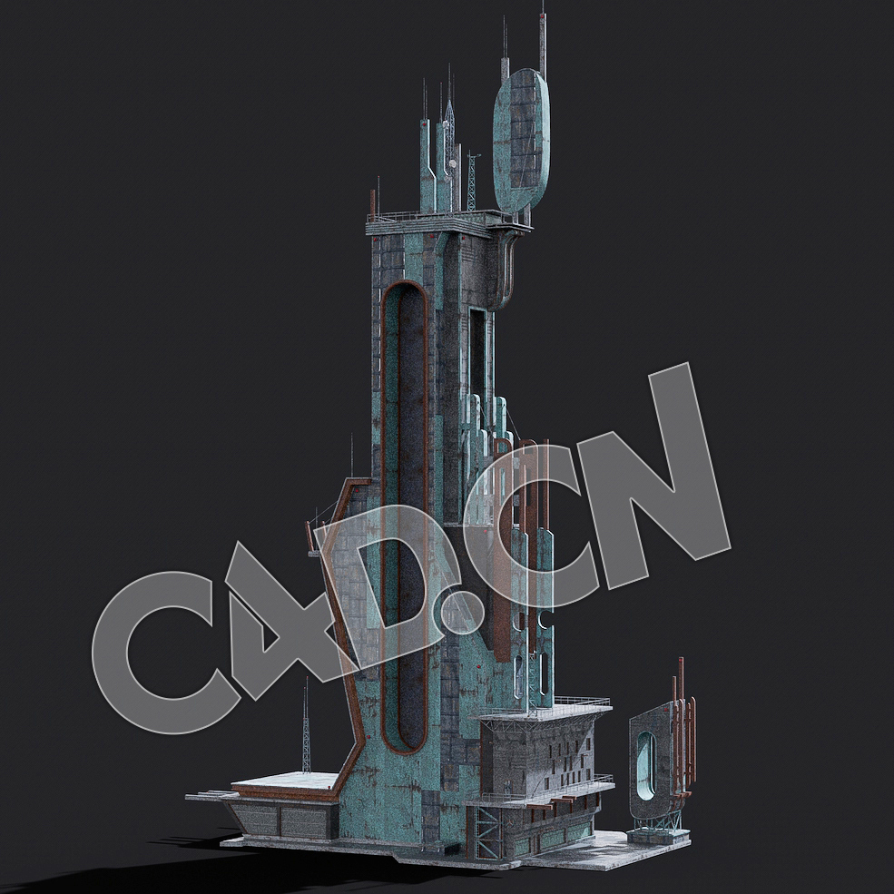 C4D未来金属建筑蒸汽朋克建筑模型 KB3D_HEM_BldgSM_E_grp - C4D之家 - 16.jpg