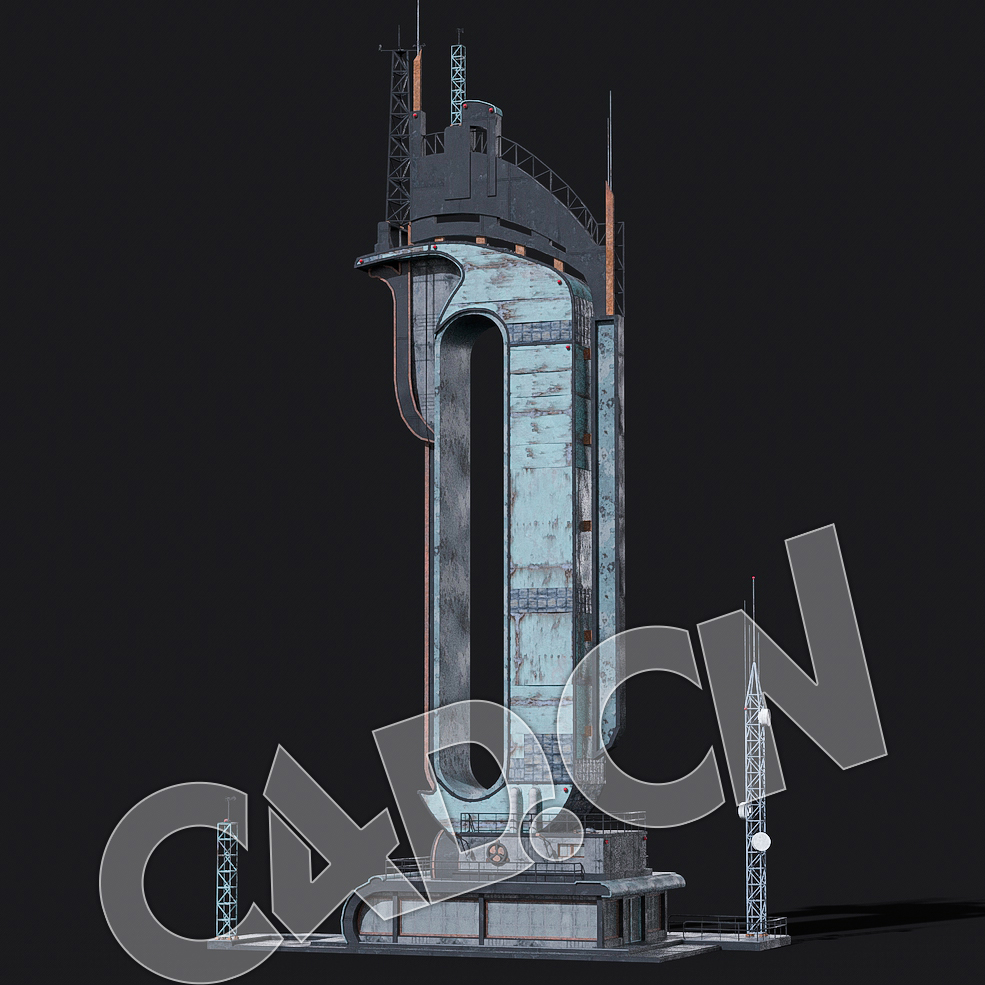 C4D科幻建筑外星未来建筑蒸汽朋克建筑模型 KB3D_HEM_BuildingPart_C_grp - C4D之家 - 26.jpg